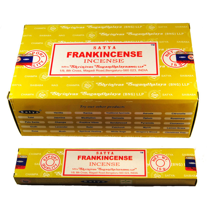 SATYA FRANKINCENSE (12x15 GRS)