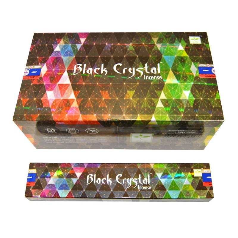 SATYA BLACK CRYSTAL (12x15 GRS)