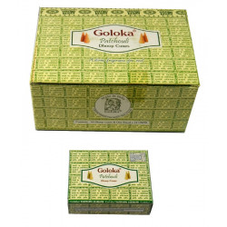 GOLOKA PATCHOULI CONES (12 x 10 CONES)