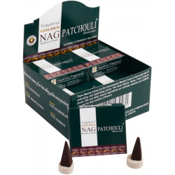 GOLDEN NAG PATCHOULI CONES (12 x 10 CONES)