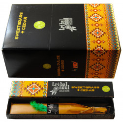 HD SOUL TRIBAL SWEETGRASS Y CEDRO (12 X 15 GRS)