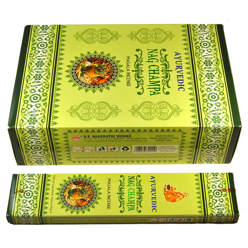 AYURVEDIC NAG CHAMPA (12 x 15 GRS)