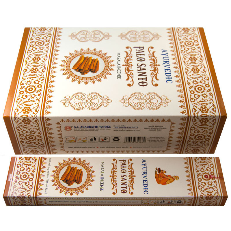 AYURVEDIC PALO SANTO (12 x 15 GRS)
