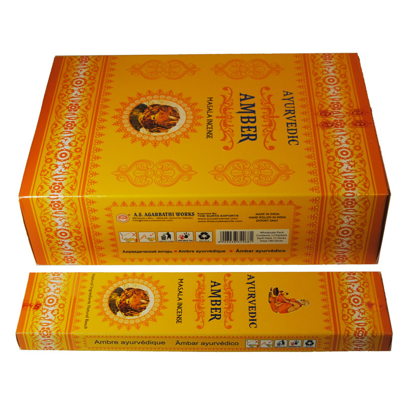 AYURVEDIC AMBRE (12 x 15 GRS)