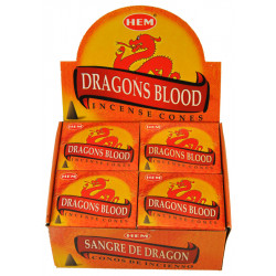 HEM CONES SANG DE DRAGON  (12 x 10 CÔNES)