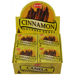 HEM CONES CANNELLE  (12 x 10 CÔNES)