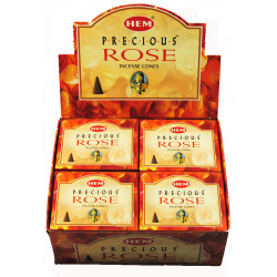 HEM CONES PRECIOUS ROSE (12 x 10 CÔNES)