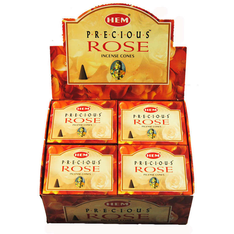 HEM CONES PRECIOUS ROSE (12 x 10 CÔNES)