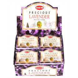 HEM KEGEL KOSTBARER LAVENDEL (12 x 10 KEGEL)
