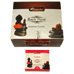 AROMATIKA LOTUS CONES REFLUX (12 X 10 CONES)