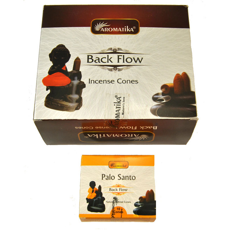 AROMATIKA PALO SANTO CONES REFLUX (12 X 10 CONES)