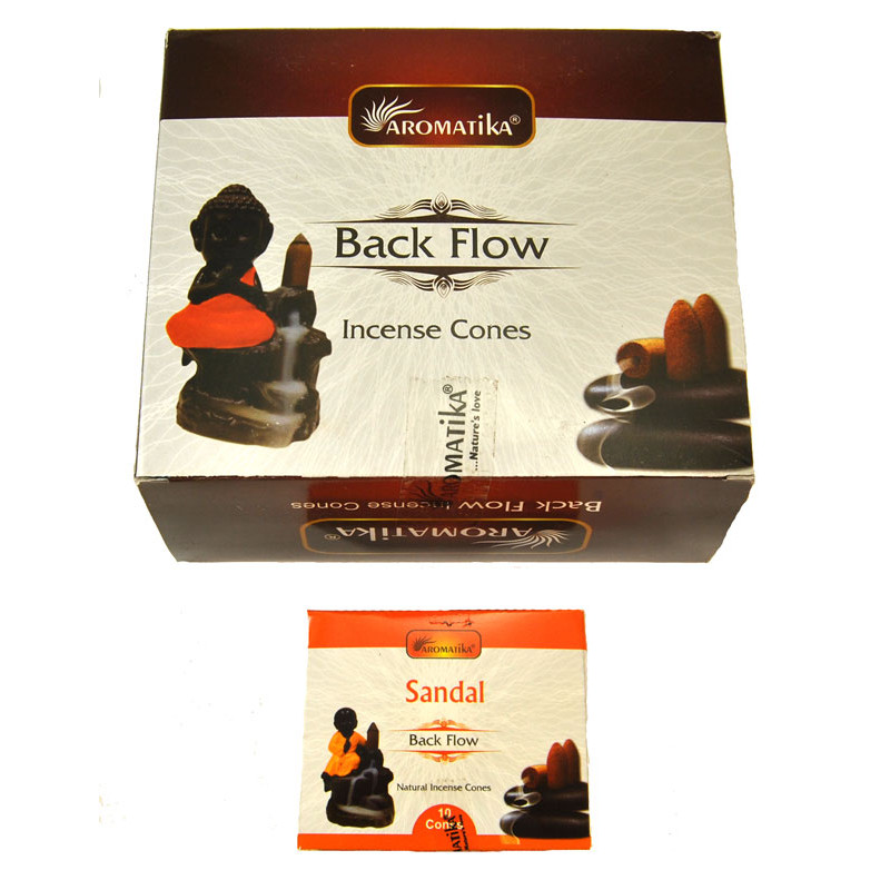 AROMATIKA SANTAL CONES REFLUX (12 X 10 CONES)