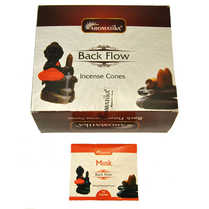 AROMATIKA MUSC CONES REFLUX (12 X 10 CONES)