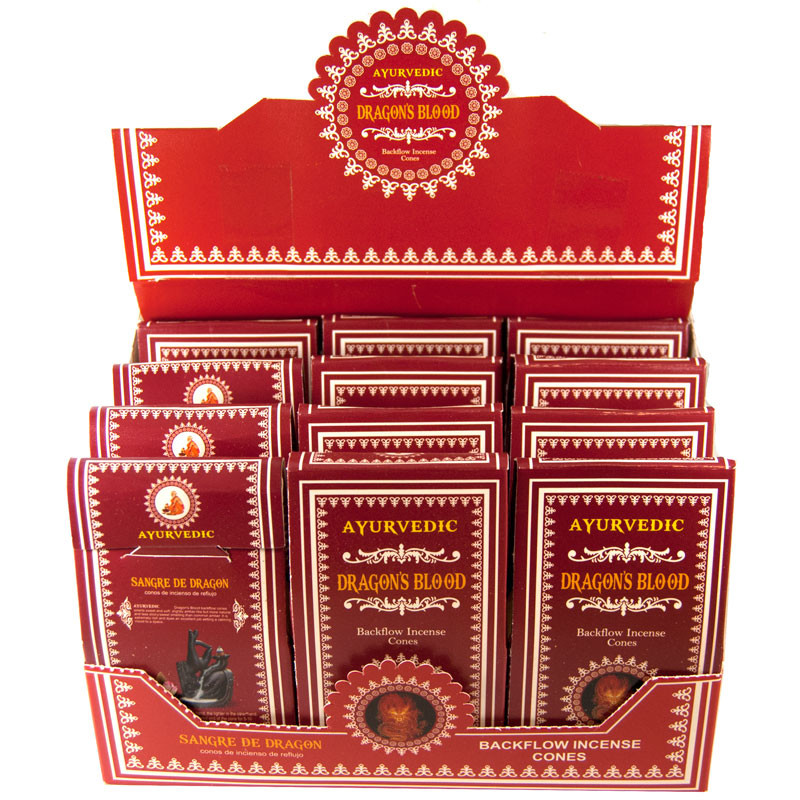 AYURVEDIC SANG DE DRAGON CONES REFLUX (12 X 10)