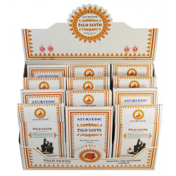 AYURVEDIC PALO SANTO CONO DE REFLUJO (12 X 10 CONO)