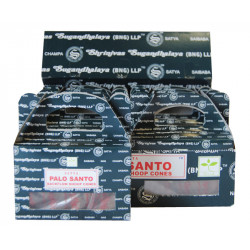SATYA PALO SANTO CONES REFLUX (6 X 24 CONES)