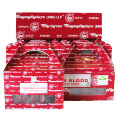 SATYA SANG DE DRAGON CONES REFLUX (6 X 24 CONES)