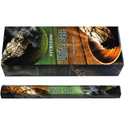 AYURVEDIC SAUGE BLANCHE ( 6 x 20 batonnets)