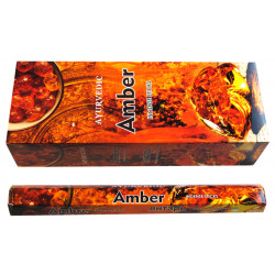 AYURVEDIC AMBRE ( 6 x 20 batonnets)
