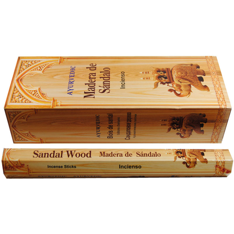 AYURVEDIC SANDALWOOD ( 6 x 20 batonnets)