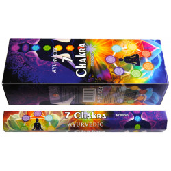 AYURVEDIC 7 CHAKRAS ( 6 x 20 batonnets)
