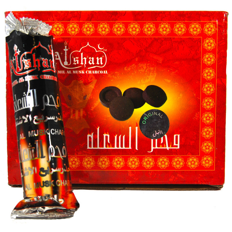 CHARBONS POUR ENCENS  (10 rouleaux de 10 charbons)