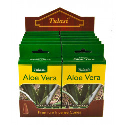 TULASI CONES ALOE VERA (12 x 15 cones)