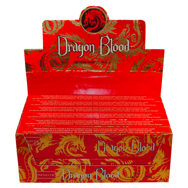 ENCENS NANDITA DRAGON BLOOD (10 x 25 grs) ENCENS NANDITA DRAGON BLOOD (10 x 25 grs)
