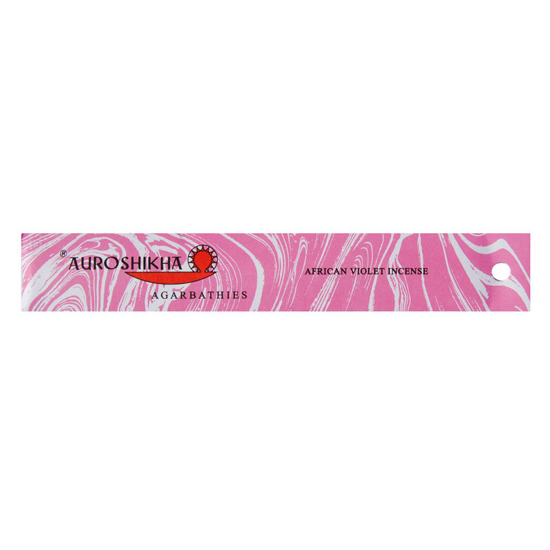 AUROSHIKHA INCENSE AFRICAN VIOLET (10 x 10 GRS) AUROSHIKHA INCENSE AFRICAN VIOLET (10 x 10 GRS)
