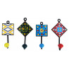 Square earthenware hook