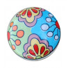 Boutons de tiroirs en faience multicolor