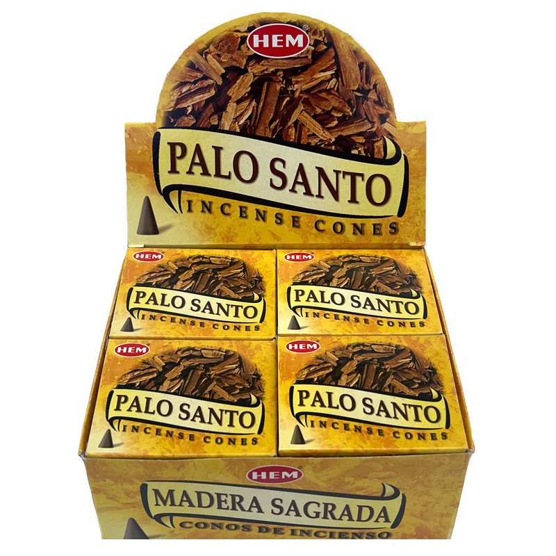HEM CONES PALO SANTO (12 x 10 CONES)