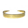 Bracciale liscio dorato
