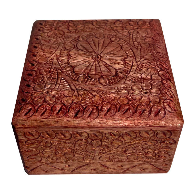 Boite en bois mm (10 x 10cm)