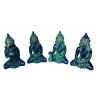 Viel 4 statuetten von buddha 7,5 cm, 750 g