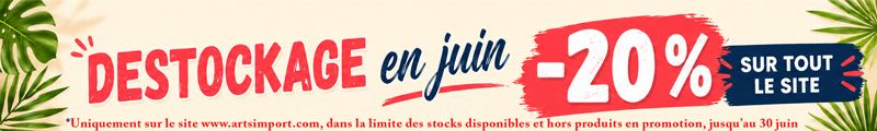 Destockage en Juin: -20% sur tout le site (sauf promotions